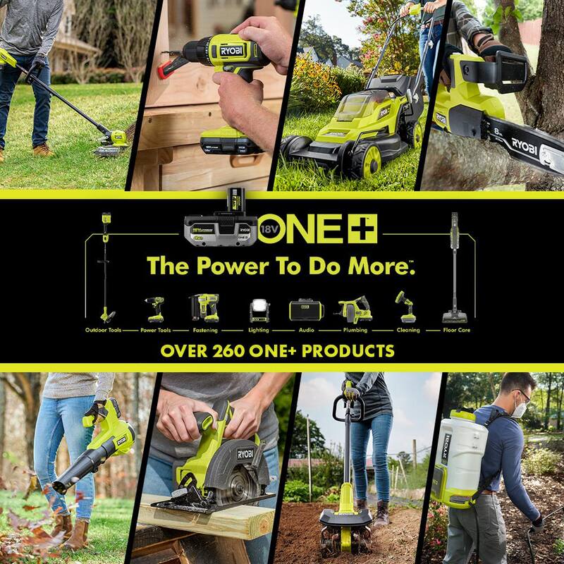 RYOBI ONE+ 18V 22 in. Cordless Hedge Trimmer and Pruner with 2.0 Ah Battery and Charger - P2690-PNR