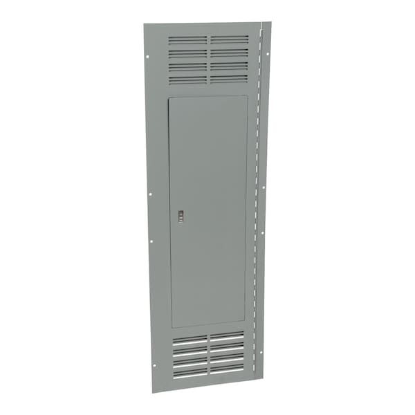 Square D Enclosure cover, NQ and NF panelboards, NEMA 1, surface, ventilated, hinged, 20in W x 62in H - NC62VSHR