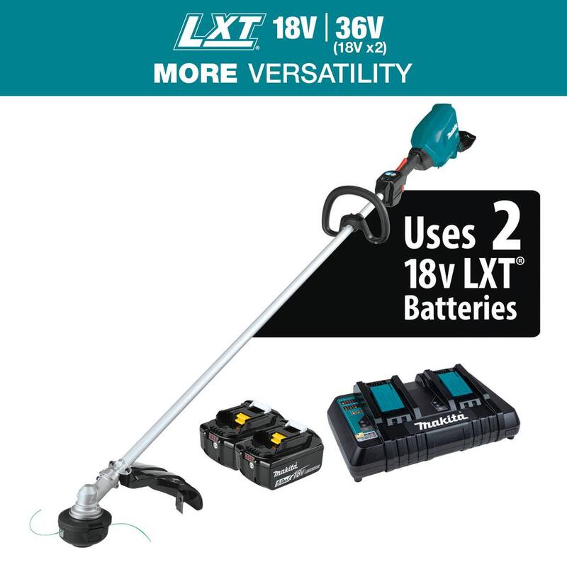 Makita LXT 18V X2 (36V) Lithium-Ion Brushless Cordless String Trimmer Kit (5.0Ah) - XRU18PT