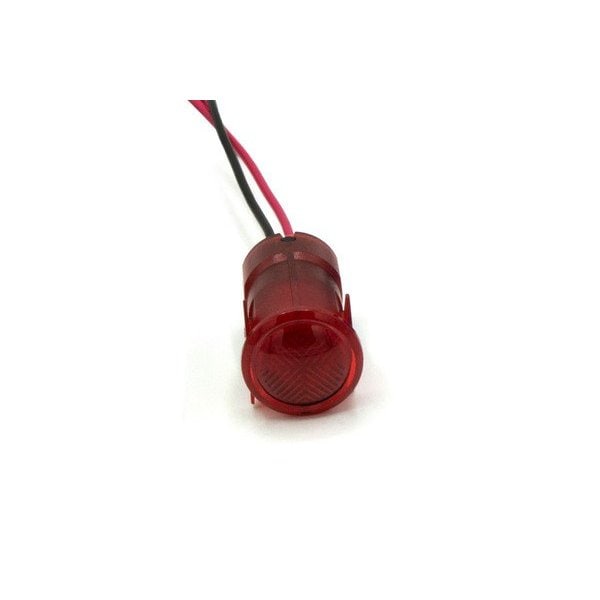 Dialight 16.7Mm Flt Rd 12Vdc W/Leads - 654-1103-103F