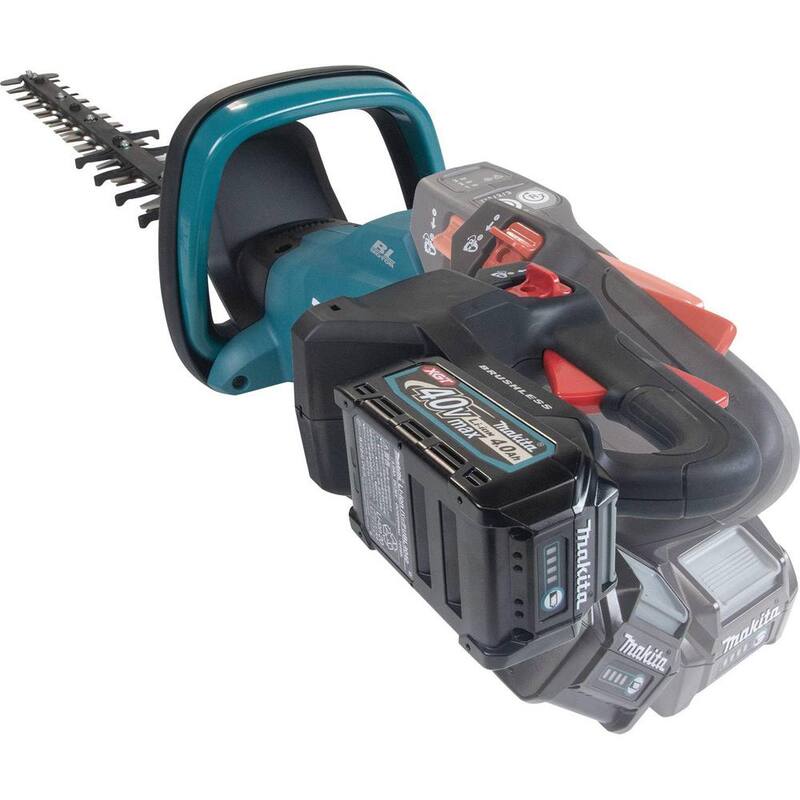 Makita XGT 40V max Brushless Cordless 30 in. Hedge Trimmer Kit (4.0Ah) - GHU03M1