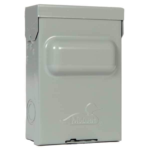 Interruptor de desconexión de aire acondicionado fusible Ge, 240V CA, NEMA 3R - U035F2