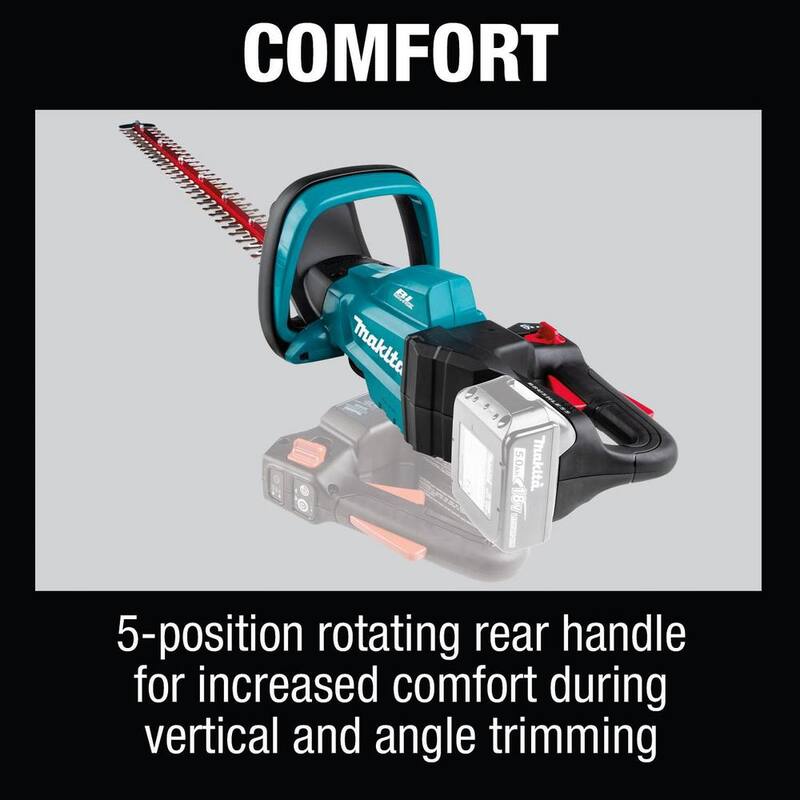 Makita LXT 18V Lithium-Ion Brushless Cordless 30 in. Hedge Trimmer (Tool Only) - XHU08Z