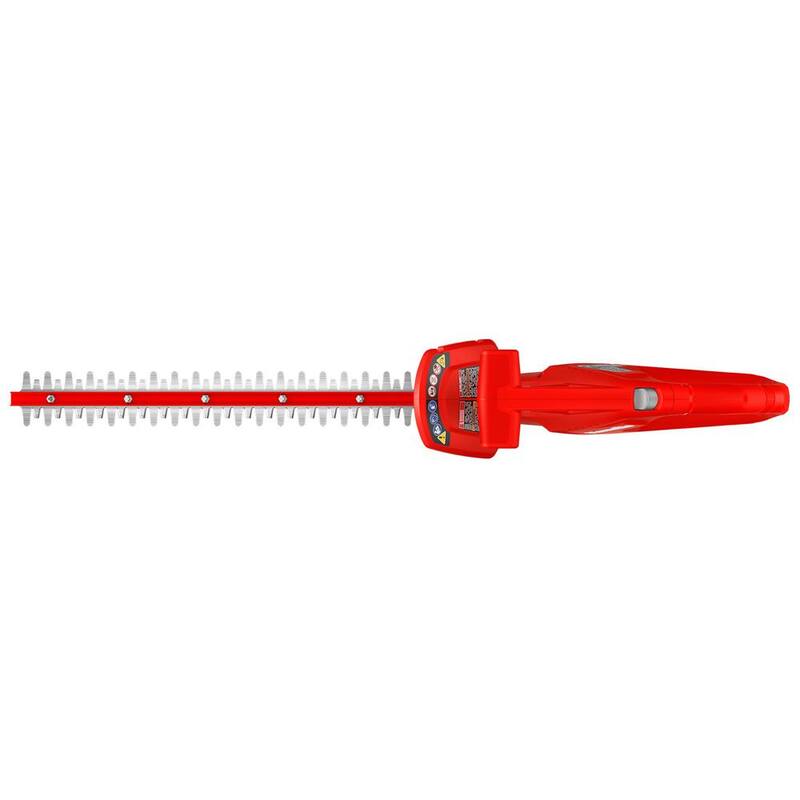 Homelite 12V Lithium 18 in. Cordless Hedge Trimmer with Internal 2.5 Ah Battery and Charger - HOMHT20