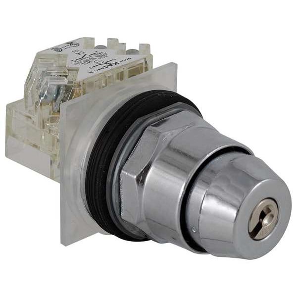 Interruptor selector no iluminado Schneider Electric, leva D, 30mm - 9001KS34K1H13.