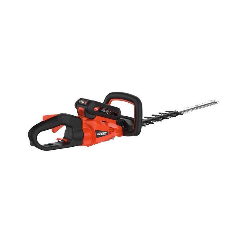 ECHO eFORCE 28 in. 56-Volt X Series Double-Sided Cordless Battery Powered Hedge Trimmer with 2.5Ah Battery and Rapid Charger - DHC-2800R1
