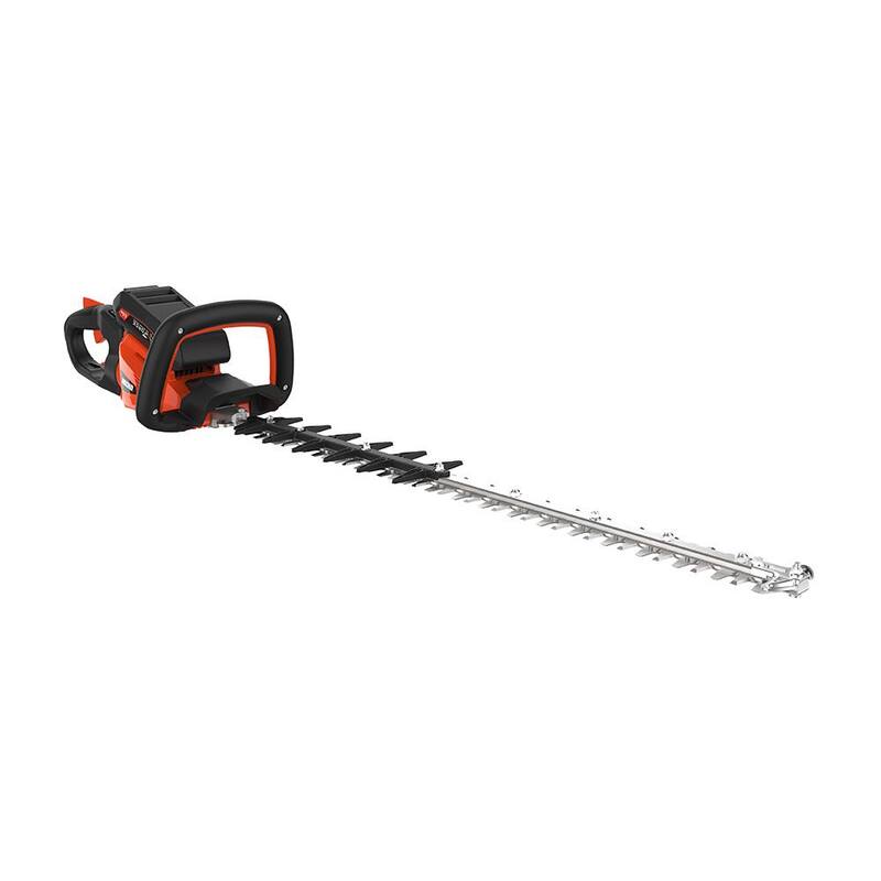 ECHO eFORCE 28 in. 56-Volt X Series Double-Sided Cordless Battery Powered Hedge Trimmer with 2.5Ah Battery and Rapid Charger - DHC-2800R1