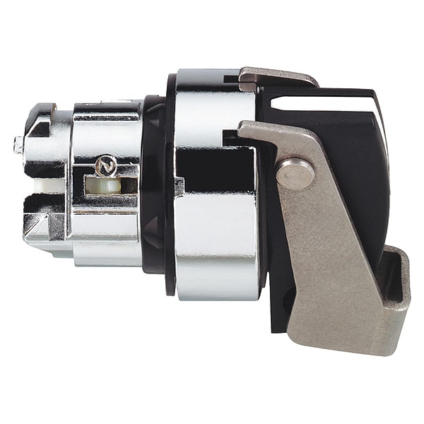 Interruptor Selector de Mango Largo Schneider Electric, Negro, 2 Posiciones, 22mm - ZB4BJ291