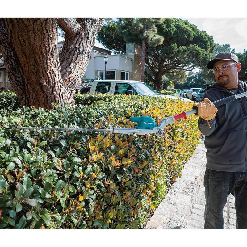 Makita LXT 18V Lithium-Ion Brushless 20 in. Articulating Pole Hedge Trimmer Kit (5.0 Ah) with LXT 18V Battery Pack 5.0Ah - XNU01T-BL1850B