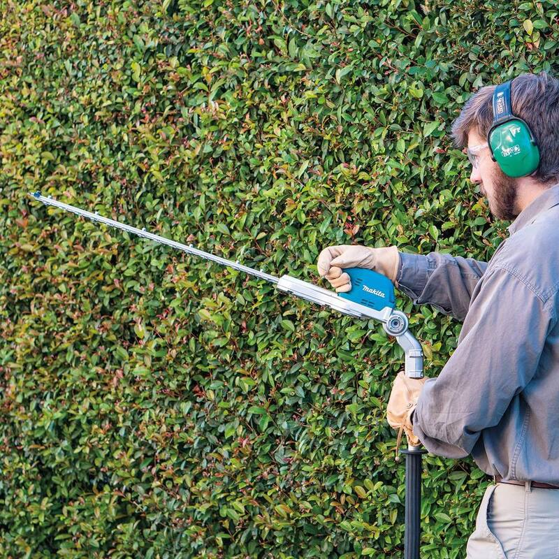 Makita LXT 18V Lithium-Ion Brushless 20 in. Articulating Pole Hedge Trimmer Kit (5.0 Ah) with LXT 18V Battery Pack 5.0Ah - XNU01T-BL1850B