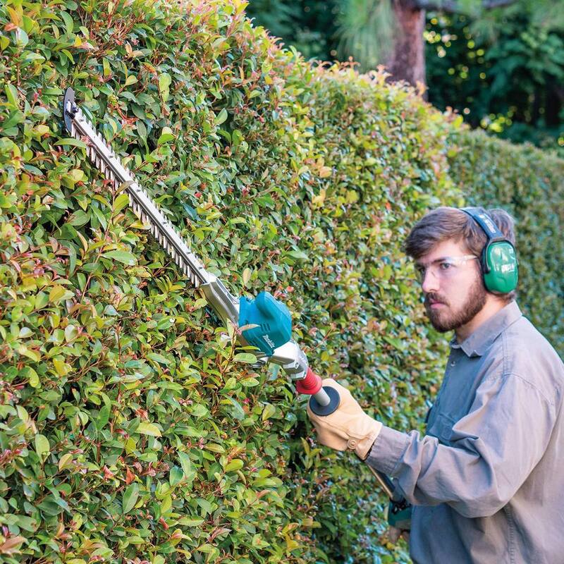 Makita LXT 18V Lithium-Ion Brushless 20 in. Articulating Pole Hedge Trimmer Kit (5.0 Ah) with LXT 18V Battery Pack 5.0Ah - XNU01T-BL1850B