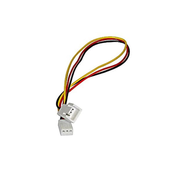 Cable de extensión de 3 clavijas para ventilador - 13.25 pulgadas de longitud - 22-100-37