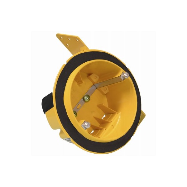 Racoorporated Electrical Box, Ceiling Box Type, Thermoplastic Resin, Round Shape - 2028FBAR