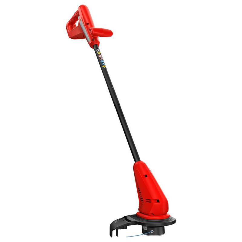Homelite 12V Lithium 10 in. Cordless String Trimmer/Edger with Internal 2.5 Ah Battery and Charger - HOMST10