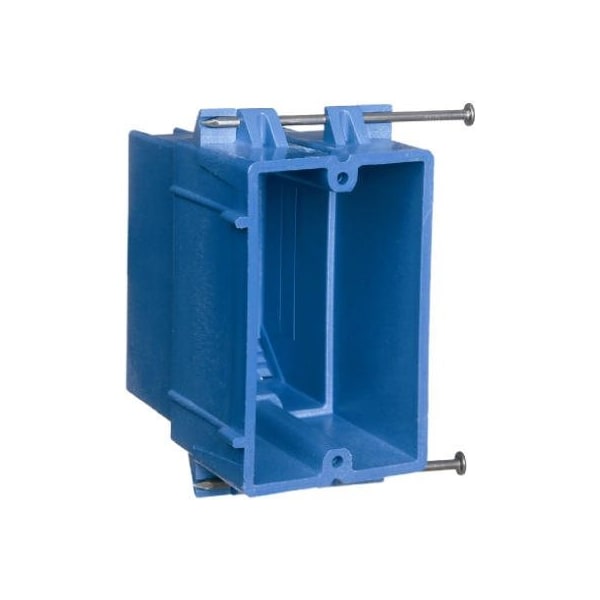 Abb Electrical Box, 22 cu in, Outlet Box Type, 1 Gang, PVC - BH122A-UPC