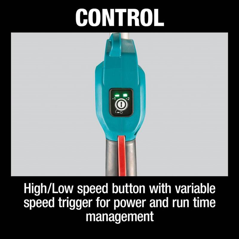 Makita 18V LXT BL Cordless Couple Shaft Power Head Kit w/Trimmer & Pole Saw Attachments (4.0Ah) & Trimmer Line, 0.080", 175' - XUX02SM1X4T0386