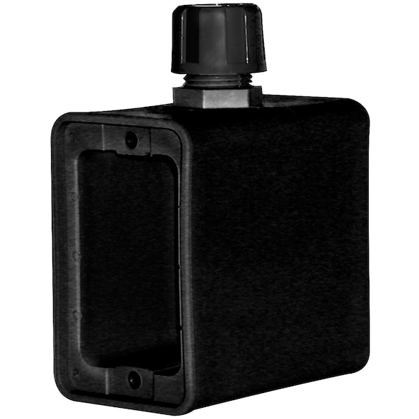 Ericson Electrical Box, Outlet Box Type, 2 Gangs, Thermoplastic Elastomer, Rectangular Shape - 6129