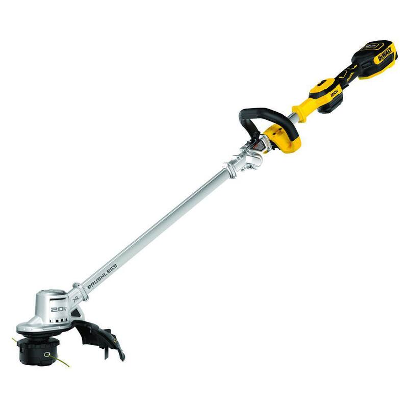 DEWALT 20V MAX Brushless Cordless Battery Powered String Trimmer Kit, Cordless Leaf Blower & Pruner (Tools Only) - DCST922P1W22320