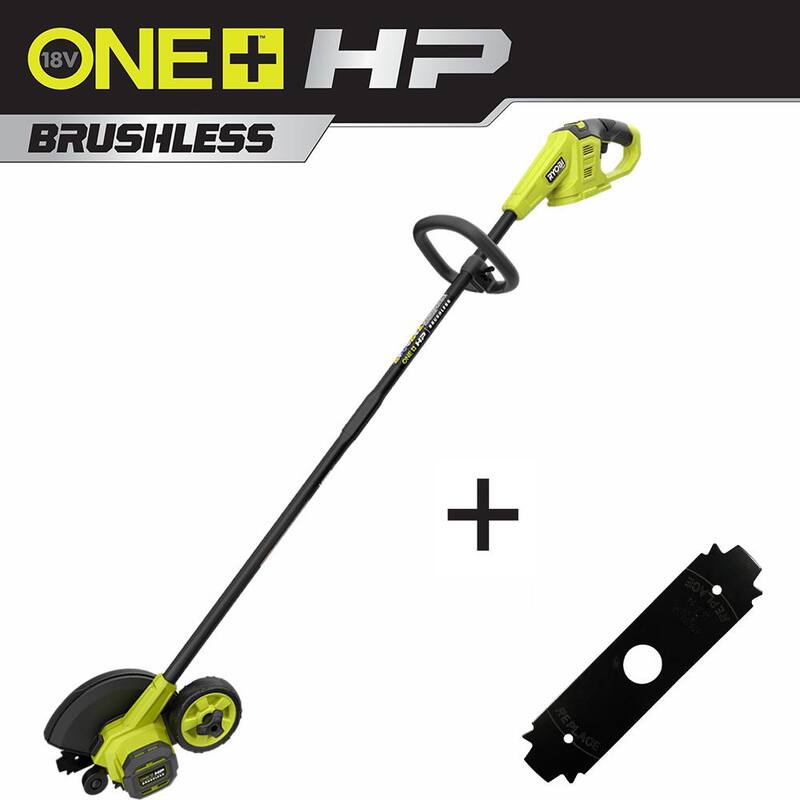 RYOBI ONE+ HP 18V Brushless Edger (Tool Only) with Extra Edger - P2302BTL-AC