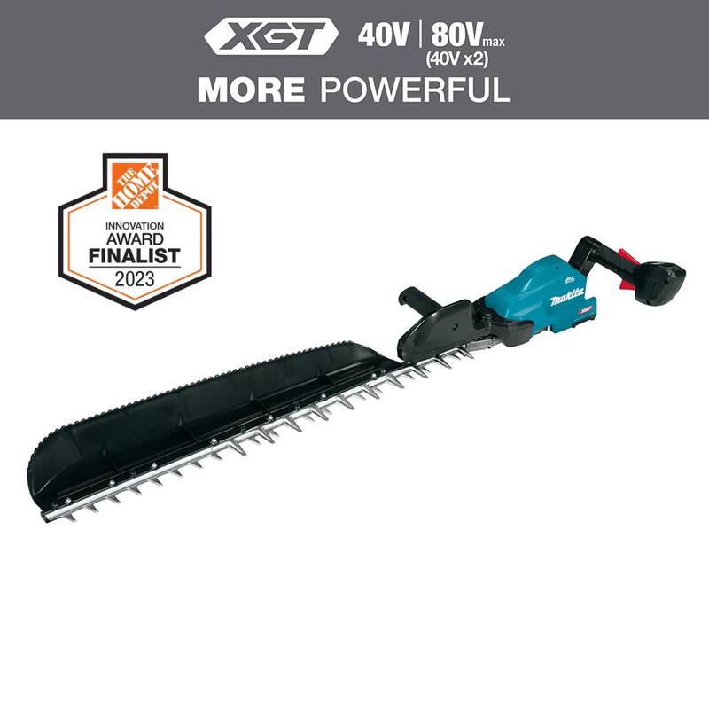 Makita XGT 40V max Brushless Cordless 30 in. Single-Sided Hedge Trimmer (Tool Only) - GHU05Z