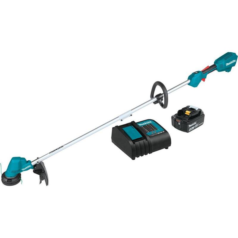 Makita 18V LXT Li-Ion BL Cordless String Trimmer Kit with Bonus 18V LXT Li-Ion BL Cordless Impact Driver Kit (Battery 3.0Ah) - XRU23SM1-XDT131