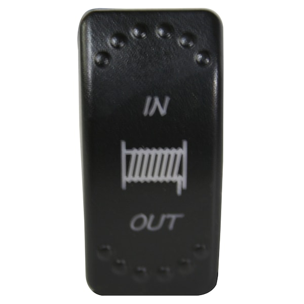 Switch de cabrestante Bulldog Winch Winch IN-OUT 4 pines - Blanco Mmtry (IN) - Ctr OFF - Mmtry (OUT) - 20261