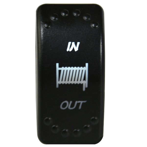 Switch de cabrestante Bulldog Winch Winch IN-OUT 4 pines - Blanco Mmtry (IN) - Ctr OFF - Mmtry (OUT) - 20261