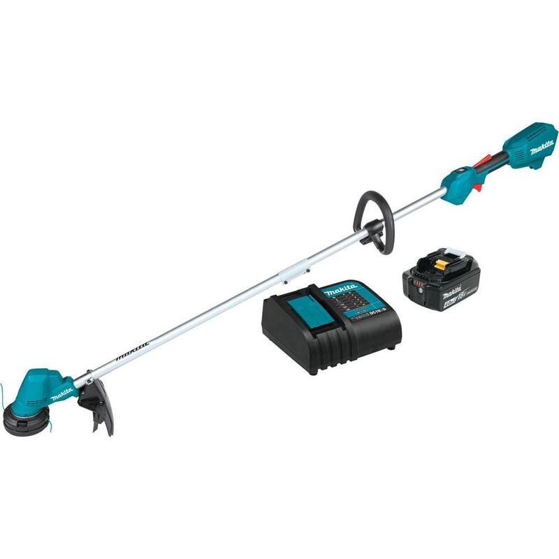Makita LXT 18V Lithium-Ion Brushless Cordless String Trimmer Kit 4.0Ah with 0.08 in. x 175 ft. Twisted Trimmer Line - XRU23SM1-T03866