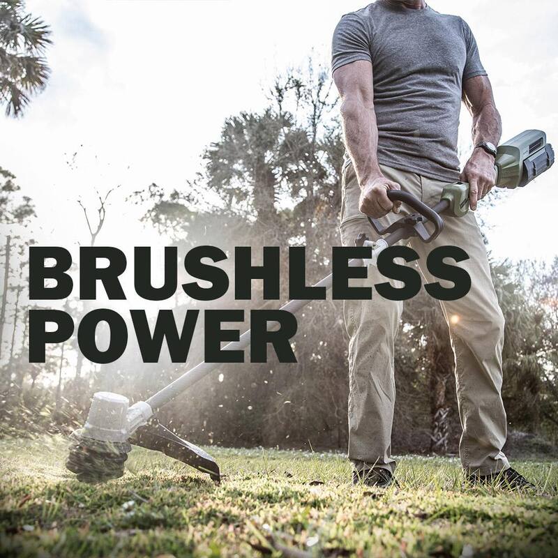 Green Machine 62V Cordless String Trimmer Carbon Fiber Shaft (Tool-Only) - GMST6200-CTO