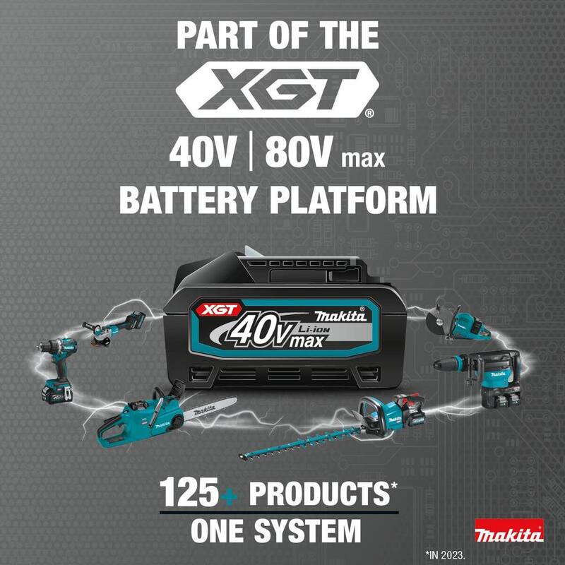 Makita XGT 40V max Brushless Cordless 24 in. Hedge Trimmer Kit (4.0Ah) with XGT 40V Max 4.0Ah Battery - GHU02M1-BL4040