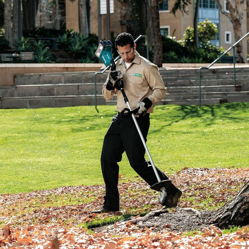Makita 18-Volt X2 (36V) LXT Lithium-Ion Brushless Cordless String Trimmer (Tool Only) with Twisted Trimmer Line, 0.080", 175' - XRU15Z-T-03866