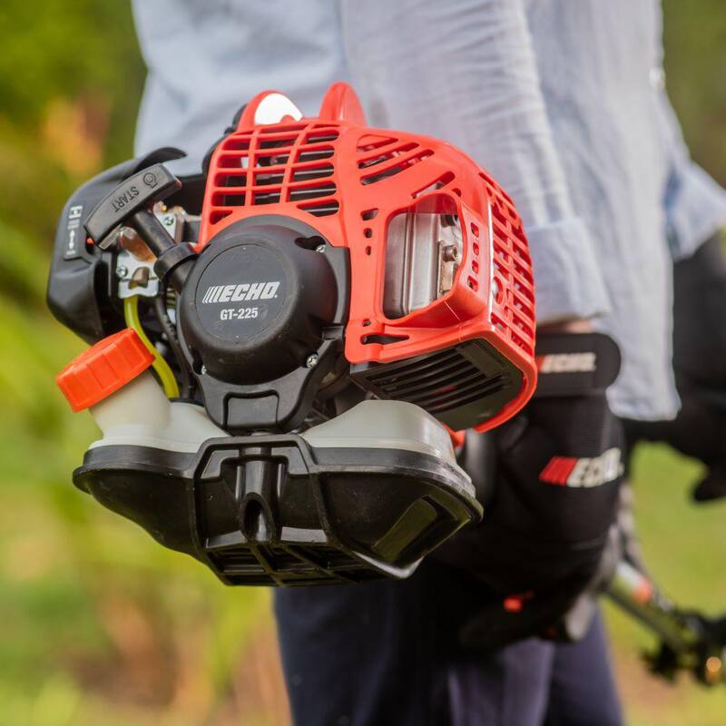 ECHO 21.2 cc Gas 2-Stroke Curved Shaft String Trimmer with Rapid-Loader Trimmer Head - GT-225