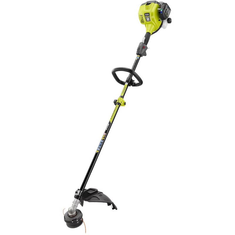 RYOBI 25 cc 2-Stroke Attachment Capable Full Crank Straight Gas Shaft String Trimmer - RY253SS