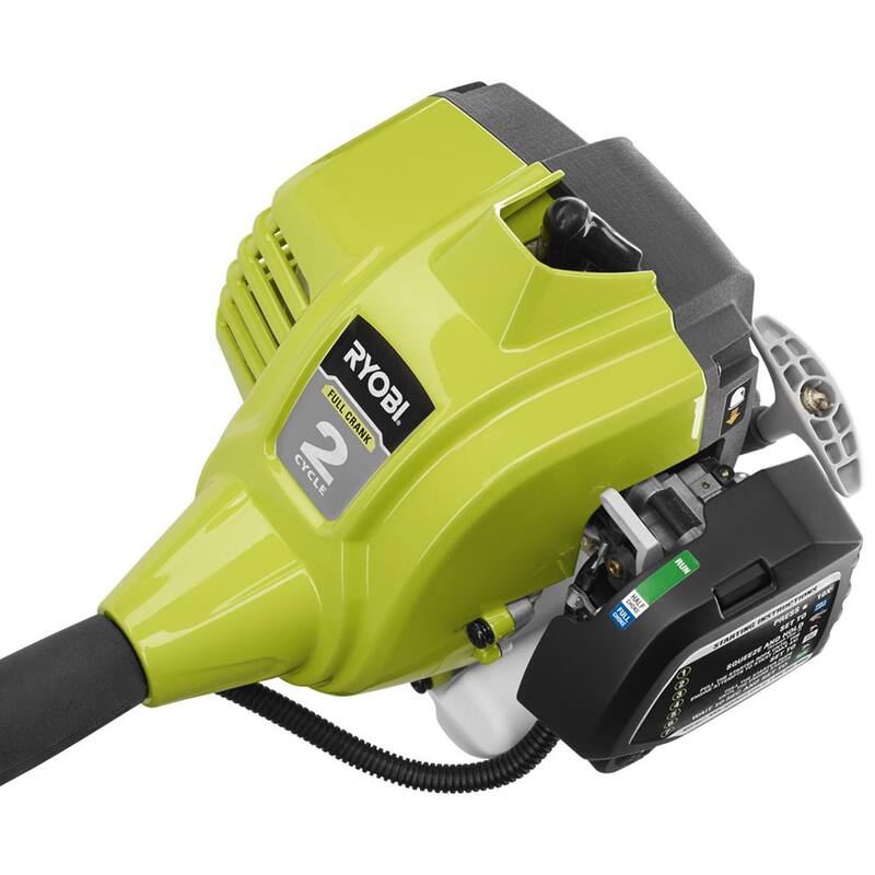RYOBI 25 cc 2-Stroke Attachment Capable Full Crank Straight Gas Shaft String Trimmer - RY253SS