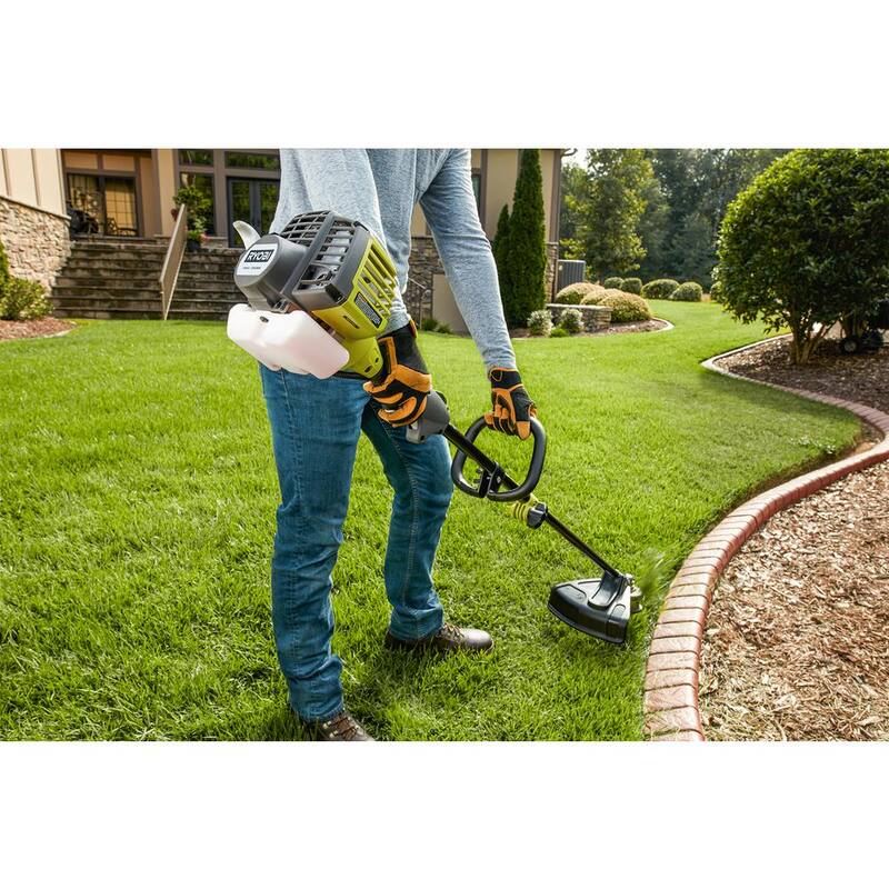 RYOBI 25 cc 2-Stroke Attachment Capable Full Crank Straight Gas Shaft String Trimmer - RY253SS