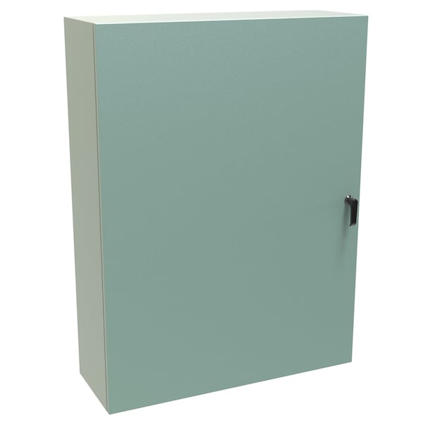 Hammond Steel Electrical Enclosures, 48 in H, 12 in D, 36 in W, NEMA 4, Hinged - EN4SD483612GY