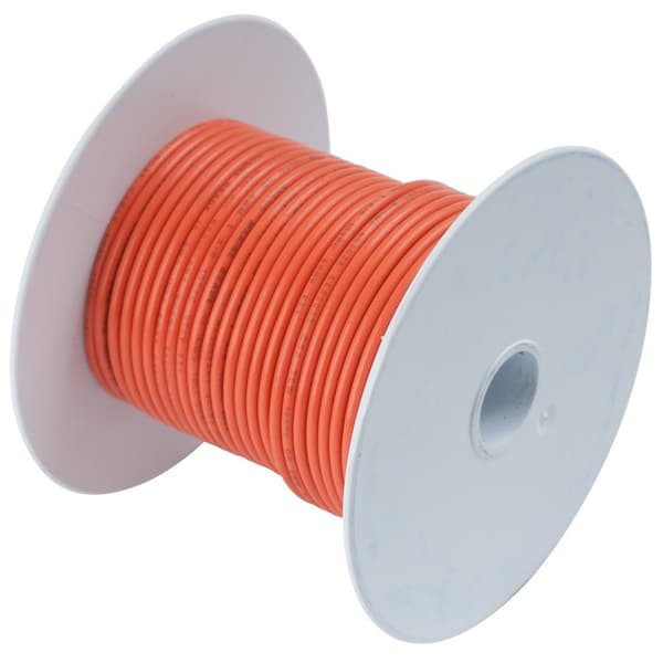 Ancor Orange 18 AWG Tinned Copper Wire, 1,000ft - 100599