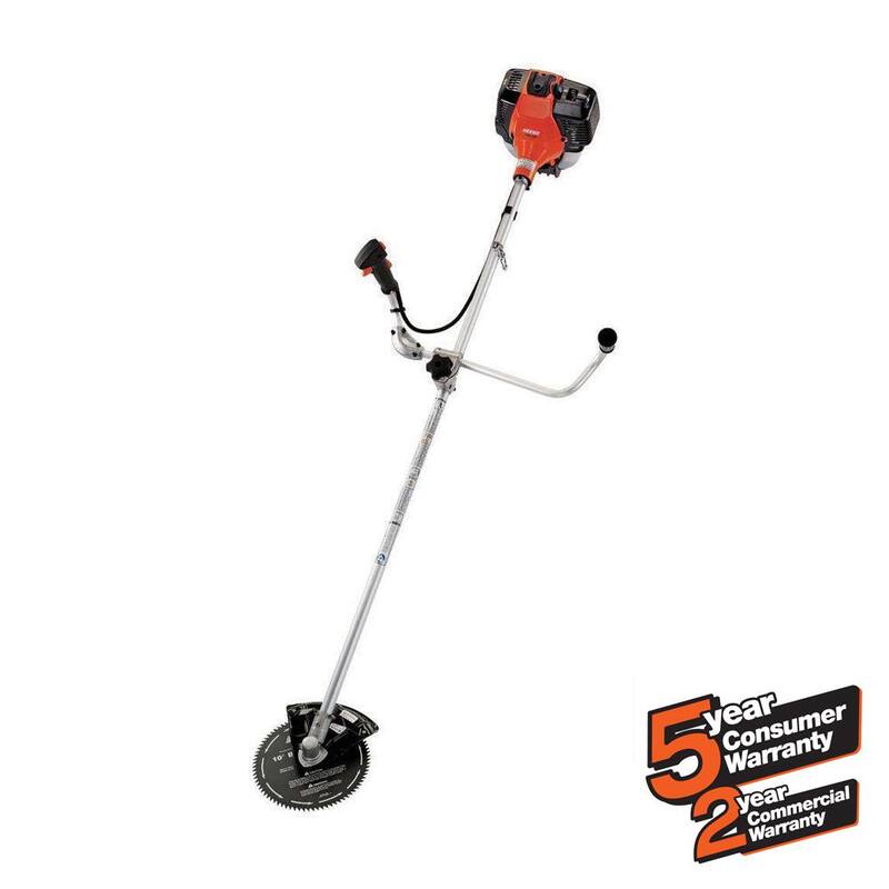 ECHO 42.7 cc Gas 2-Stroke U-Handle Trimmer/Brushcutter - SRM-410U