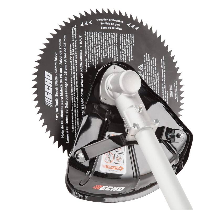 ECHO 42.7 cc Gas 2-Stroke U-Handle Trimmer/Brushcutter - SRM-410U
