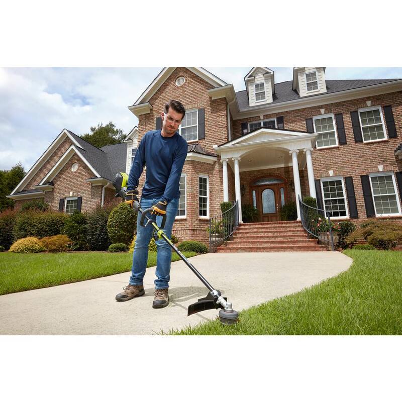 RYOBI 4-Stroke 30 cc Attachment Capable Straight Shaft Gas Trimmer - RY4CSS
