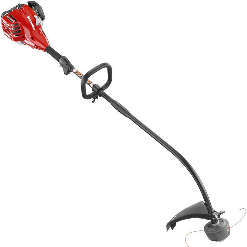 Homelite 2-Stroke 26 cc Curved Shaft Gas Trimmer - UT26CSL3VNM