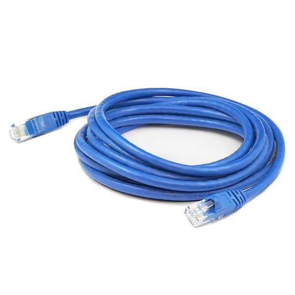 Add-On 50FT RJ-45 MALE TO RJ-45 MALE SHIELDED STRAIGHT BLUE CAT6 STP PVC COPPER PAT - ADD-50FCAT6S-BE