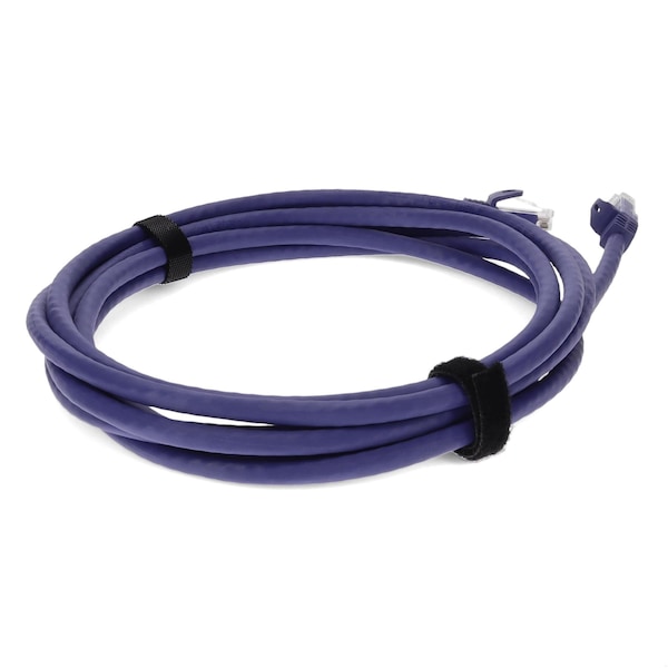 Add-On 10FT RJ-45 MALE TO RJ-45 MALE STRAIGHT PURPLE CAT6A UTP COPPER PVC PAT - ADD-10FCAT6A-PE