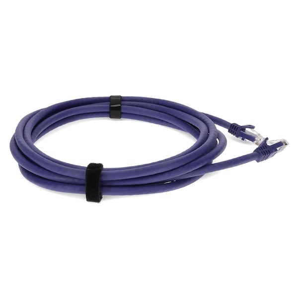 Add-On 10FT RJ-45 MALE TO RJ-45 MALE STRAIGHT PURPLE CAT6A UTP COPPER PVC PAT - ADD-10FCAT6A-PE