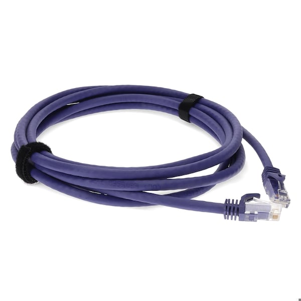 Add-On 10FT RJ-45 MALE TO RJ-45 MALE STRAIGHT PURPLE CAT6A UTP COPPER PVC PAT - ADD-10FCAT6A-PE