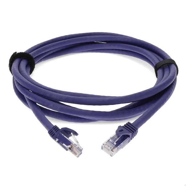 Add-On 10FT RJ-45 MALE TO RJ-45 MALE STRAIGHT PURPLE CAT6A UTP COPPER PVC PAT - ADD-10FCAT6A-PE