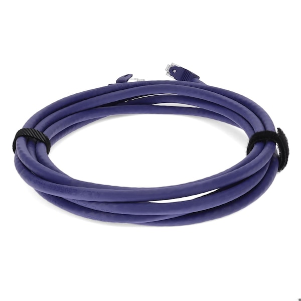 Add-On 10FT RJ-45 MALE TO RJ-45 MALE STRAIGHT PURPLE CAT6A UTP COPPER PVC PAT - ADD-10FCAT6A-PE