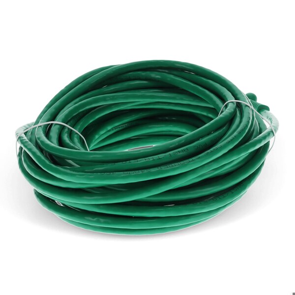 Add-On 17FT RJ-45 MALE TO RJ-45 MALE CAT6 STRAIGHT MICROBOOT, SNAGLESS GREEN - ADD-17FCAT6-GN