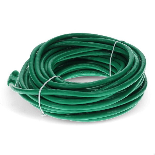 Add-On 17FT RJ-45 MALE TO RJ-45 MALE CAT6 STRAIGHT MICROBOOT, SNAGLESS GREEN - ADD-17FCAT6-GN