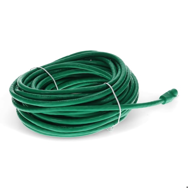 Add-On 17FT RJ-45 MALE TO RJ-45 MALE CAT6 STRAIGHT MICROBOOT, SNAGLESS GREEN - ADD-17FCAT6-GN